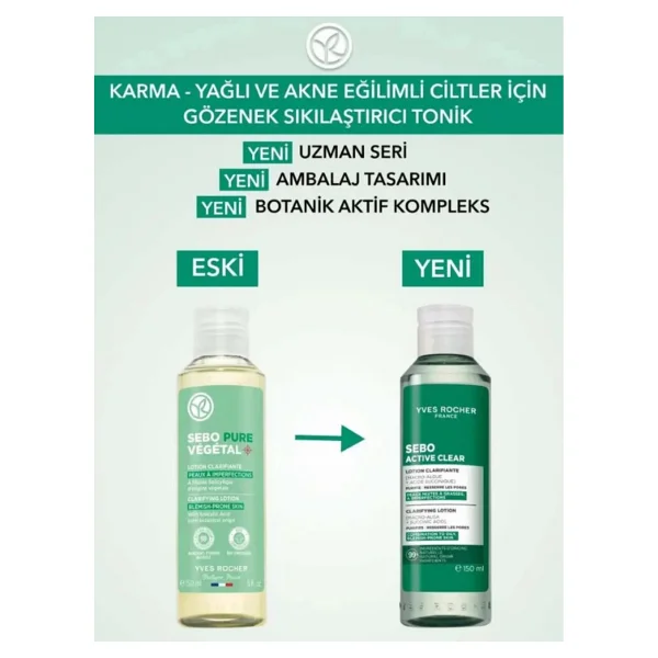 Yves Rocher Salisilik Asit Içerikli Gözenek Sıkılaştırıcı Tonik - Akne Eğilimli Ciltlere Özel - Görsel 2