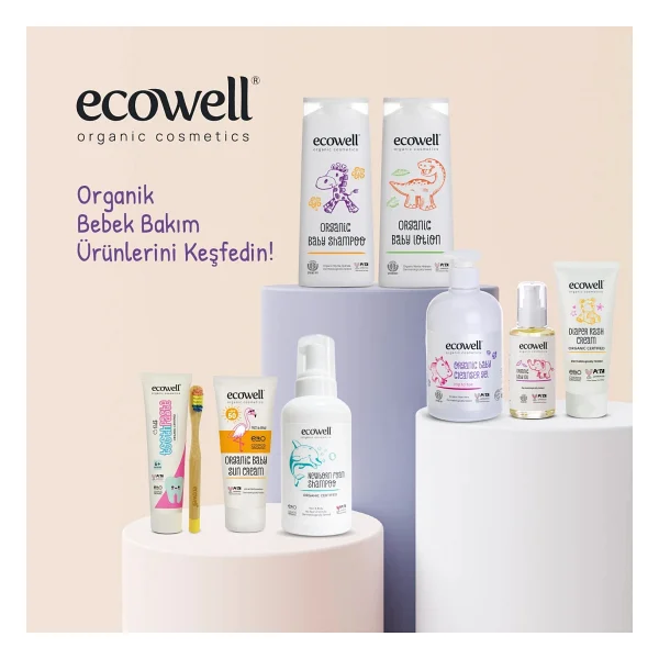 Ecowell Organik Pişik Kremi 35 Gr - Görsel 4