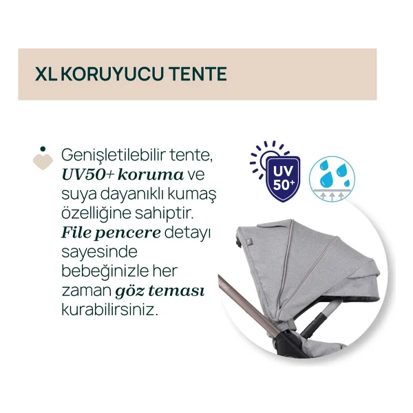 Chicco Bellagio 2.0 Lunar Rock Bebek Arabası - Görsel 10
