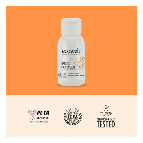 Ecowell Organik Bebek Losyonu 50 Ml - Görsel 2