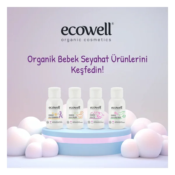 Ecowell Organik Bebek Losyonu 50 Ml - Görsel 4