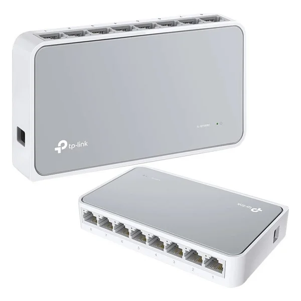 Tp-Link Tl-Sf1008d 8 Port 10/100 Mbps Switch - Görsel 4