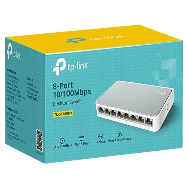 Tp-Link Tl-Sf1008d 8 Port 10/100 Mbps Switch - Görsel 8