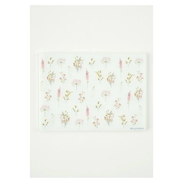 Bella Maison Flores 35x25 Cm Cam Kesme Tahtası - Görsel 8