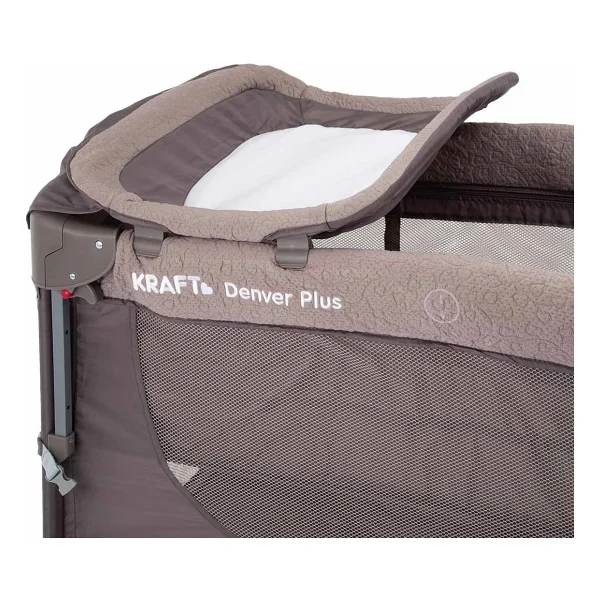 Kraft Denver Plus Açık Gri 63x105 Cm Anne Yanı Oyun Parkı - Görsel 7