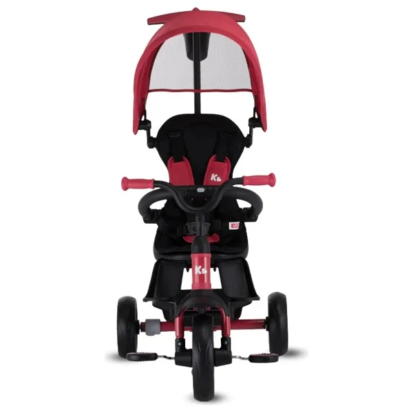 Kraft Elite Platinum Qplay 6 İn 1 Kırmızı Bebek Bisikleti - Görsel 7