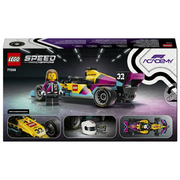 Lego 77258 Speed Champions F1 Academy Yarış Arabası - Görsel 4