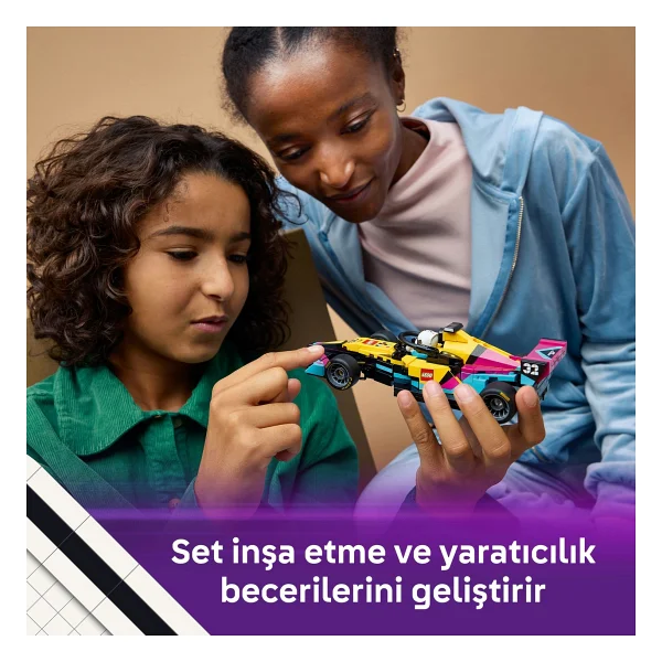 Lego 77258 Speed Champions F1 Academy Yarış Arabası - Görsel 7