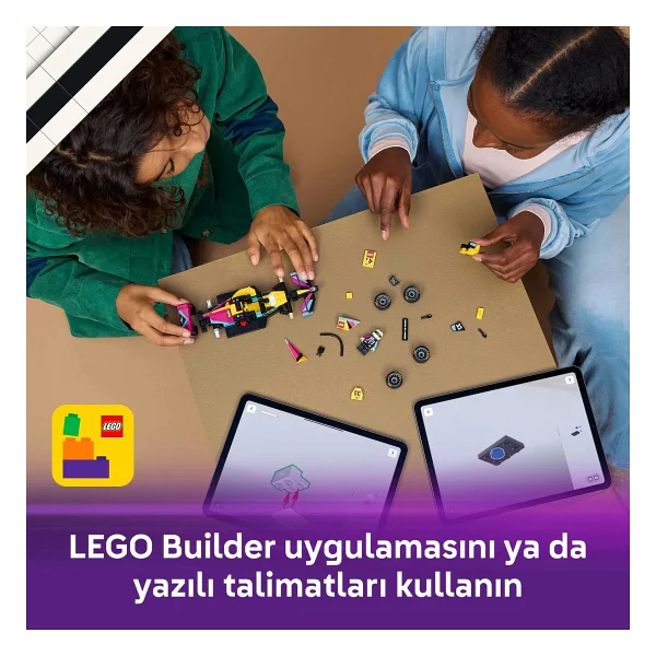 Lego 77258 Speed Champions F1 Academy Yarış Arabası - Görsel 9