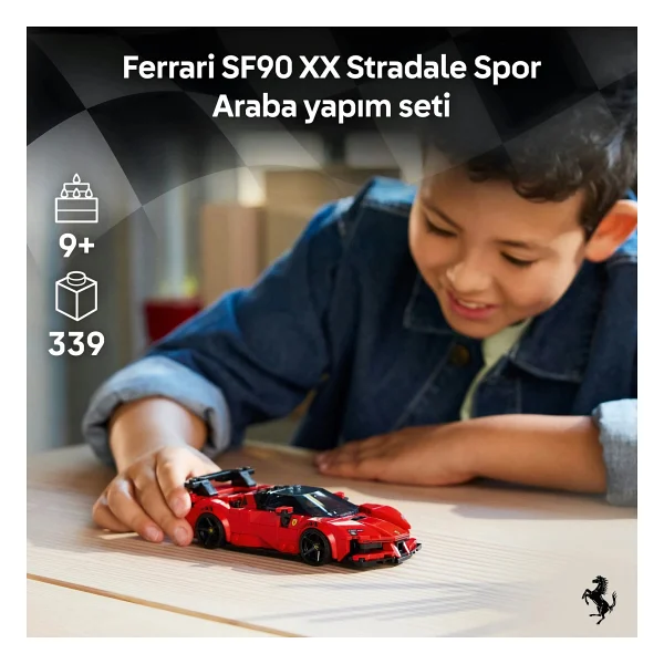 Lego 77254 Speed Champions Ferrari Sf90 Xx Stradale Spor Araba - Görsel 5