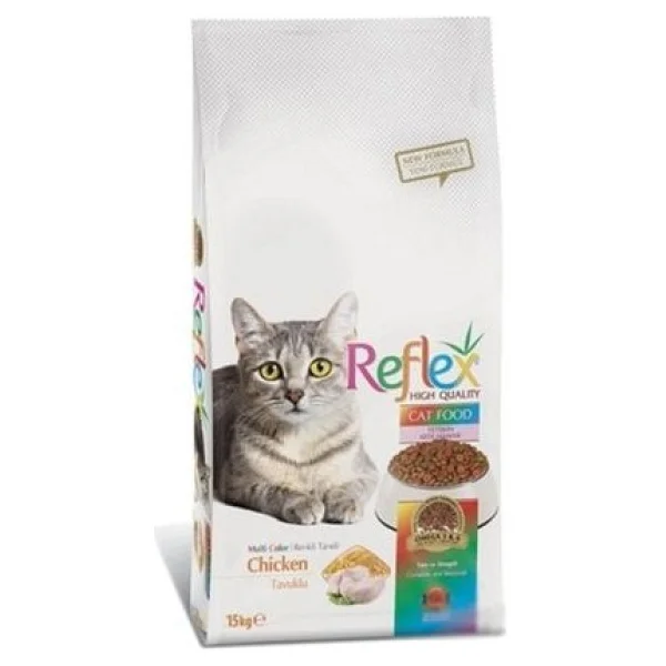 Reflex Multi Color Tavuklu 15 Kg Yetişkin Kedi Maması - Görsel 4