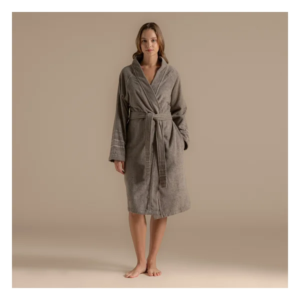 Chakra Derin Unisex Bornoz - Görsel 9