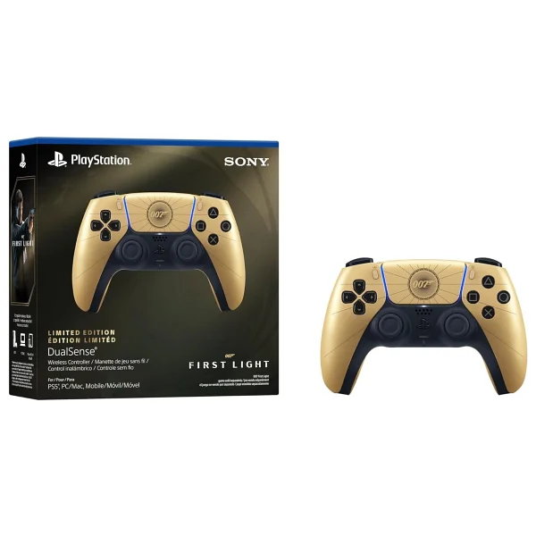 Sony Dualsense 007 First Light Limited Edition Kablosuz PS5 Oyun Kolu (Bilkom Garantili) - Görsel 4