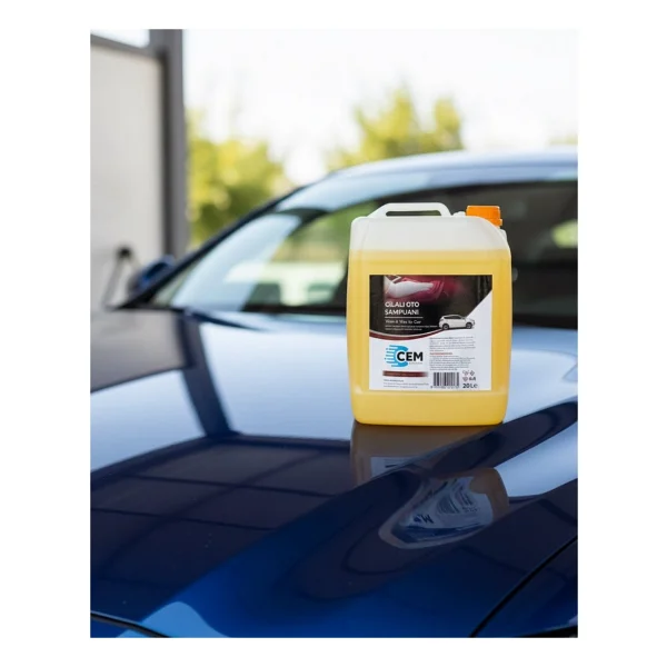 Cem Car Care Cilali Oto Sampuan 5 Lt - Görsel 3