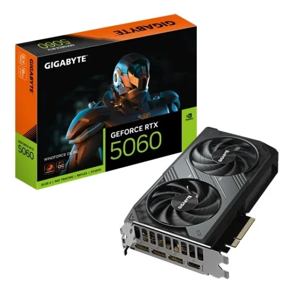 Gigabyte RTX 5060 Windforce Oc 8g Gv-N5060wf2oc-8gd 128 Bit Gddr7 8 GB Ekran Kartı - Görsel 7