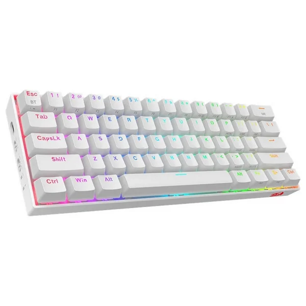 Redragon Draconic K530 Pro Beyaz RGB %60 Tkl Brown Switch Kablosuz Mekanik Oyuncu Klavyesi - Görsel 7