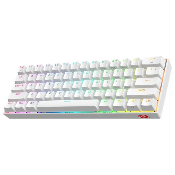 Redragon Draconic K530 Pro Beyaz RGB %60 Tkl Brown Switch Kablosuz Mekanik Oyuncu Klavyesi - Görsel 8