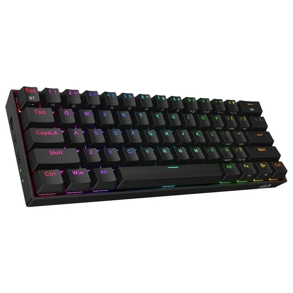 Redragon Draconic K530 Pro Siyah RGB %60 Tkl Brown Switch Kablolu/Kablosuz Mekanik Oyuncu Klavyesi - Görsel 7