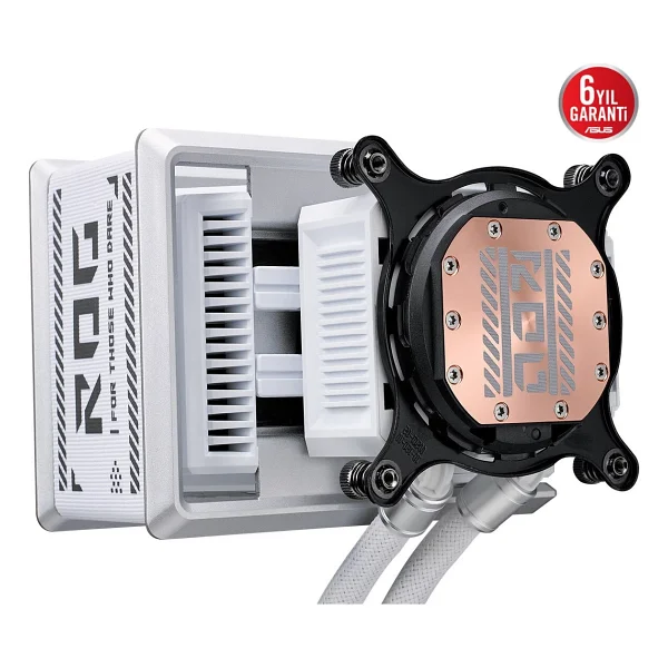 Asus Rog Ryuo Iv 360 Argb 360 Mm Beyaz İşlemci Sıvı Soğutucu - Görsel 8