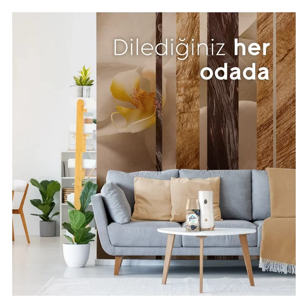 Glade 269 ml Otomatik Sprey Vanilya Makinesi + Yedek ile 60 Gün Etkili Ferahlama - Görsel 7