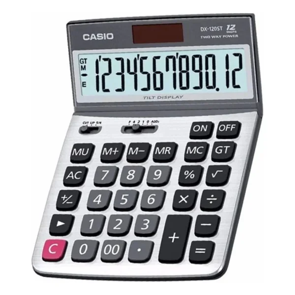 Casio Dx-120st Masaüstü Hesap Makinesi - Görsel 2