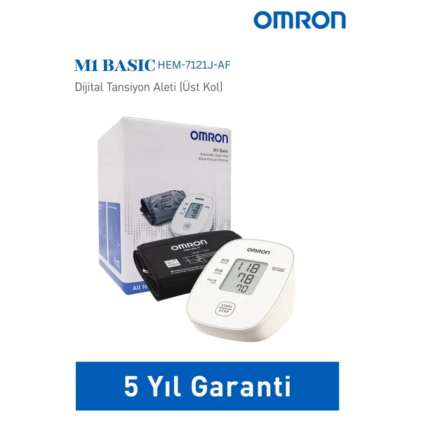 Omron M1 Basic Hem-7121j-Af Koldan Dijital Tansiyon Aleti - Görsel 5