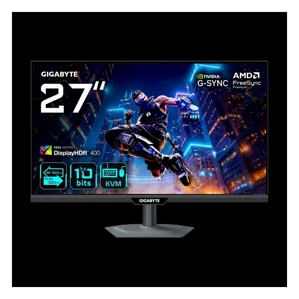 Gigabyte M27up 27" 1 Ms 4K 160 Hz - Full HD 320 Hz Pivot Ips Oyuncu Monitörü - Görsel 3