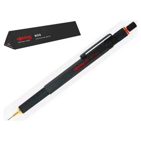 Rotring 800 Siyah 0.7 Mm Versatil Uçlu Kalem - Görsel 8
