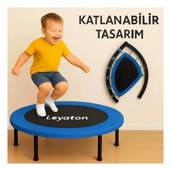 Leyaton Trambolin Katlanabilir Kuruluma Hazır Trambolin 102 Cm (40 Inç ) - Görsel 9