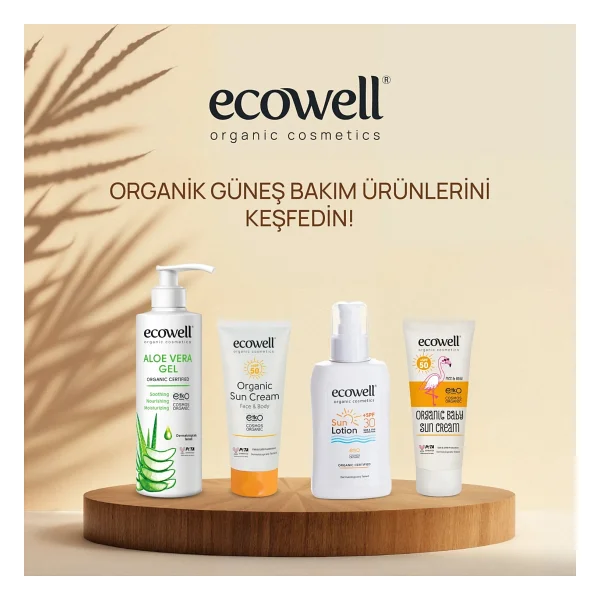 Ecowell Organik Aloe Vera Jel 200 Ml - Görsel 10