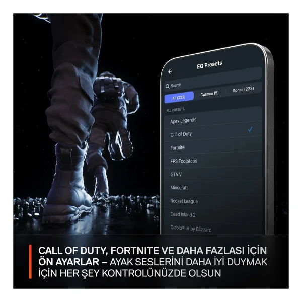 Steelseries Arctis Nova 3x Siyah Kablosuz Kulak Üstü Oyuncu Kulaklığı - Görsel 6