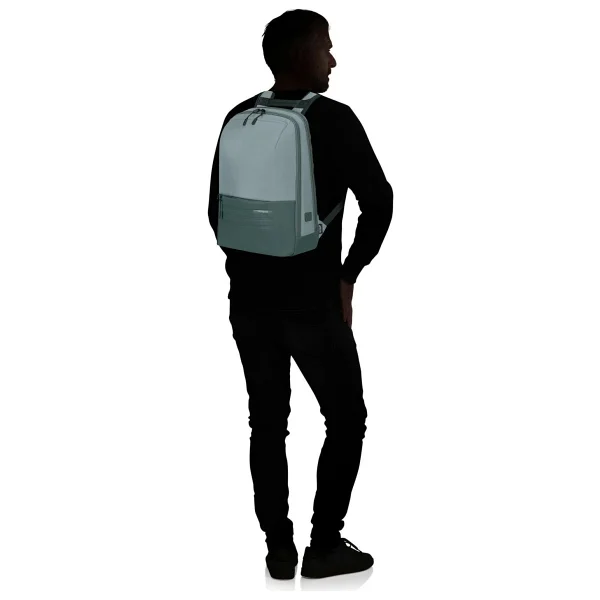 Samsonite Stackd Bız Kh8-14-002 Yeşil 15.6" Laptop Sırt Çantası - Görsel 7