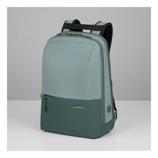 Samsonite Stackd Bız Kh8-14-002 Yeşil 15.6" Laptop Sırt Çantası - Görsel 10