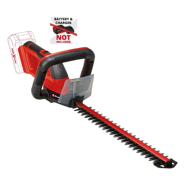 Einhell Gc-Cht 18/45 Li-Solo Akülü Çit Budama Makinesi Power X-Change (18 V, 45 Cm Kesim Uzunluğu, 15 Mm Diş Aralığı, Döndürülebilir Tutamak, Metal Şanzıman, Akü Dahil Değildir) - 3410515 - Görsel 4