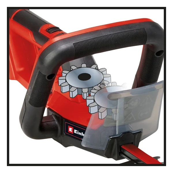 Einhell Gc-Cht 18/45 Li-Solo Akülü Çit Budama Makinesi Power X-Change (18 V, 45 Cm Kesim Uzunluğu, 15 Mm Diş Aralığı, Döndürülebilir Tutamak, Metal Şanzıman, Akü Dahil Değildir) - 3410515 - Görsel 2
