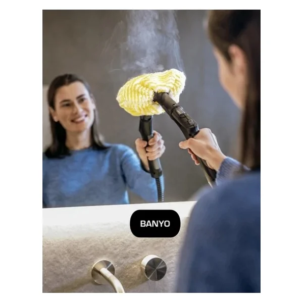 Karcher Sc 2 Easyfix Profesyonel Set 1500w 3.2 Bar Buharlı Temizlik Makinesi - Zemin Ve Yüzey Temizliği Için Tam Set - Ergonomik Easyfix Zemin Başlıklı Buharl - Görsel 5