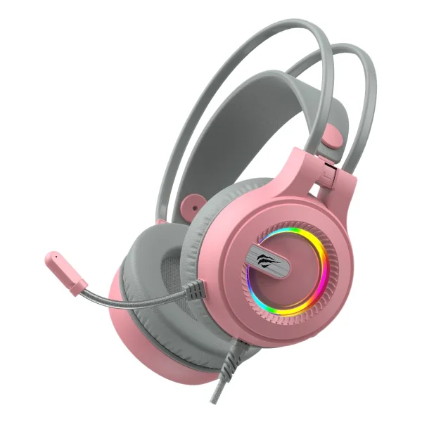 Havit Gamenote H2040d RGB USB Kablolu Kulak Üstü Oyuncu Kulaklığı - Görsel 6
