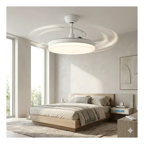 Philips Bliss Aydınlatmalı Tavan Vantilatörü - Görsel 2
