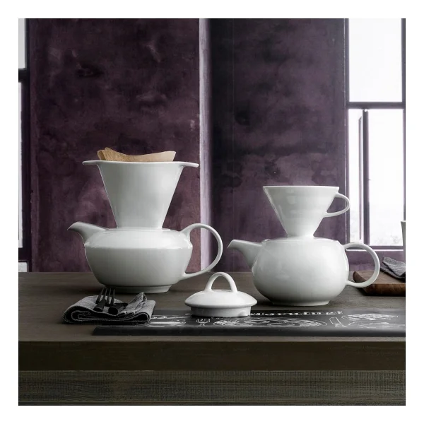 Güral Porselen V60 Dripper Filtre Kahve Demleme Fincanı - Görsel 4