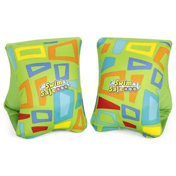 Bestway Swim Safe Abc Şişme Kolluk - Yeşil - Renkli - Görsel 6