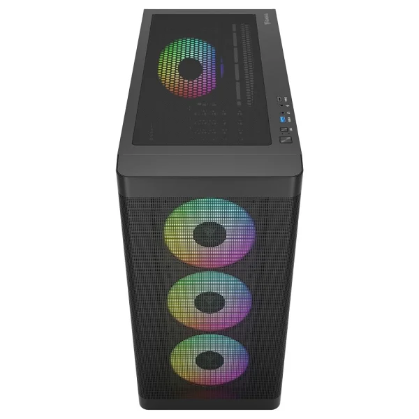Gamdıas Athena M3, 850w, 80+ Bronze, Tempered Glass, Type-C, Mesh Ön Panel, Argb, Atx, Gamıng Kasa - Görsel 5