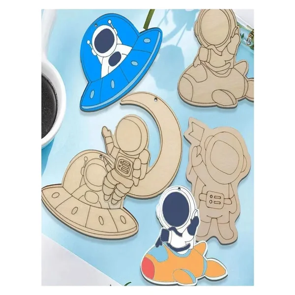 Artlantis Ahşap Boyama Araçlar 10 Adet 10x15cm Taşıtlar Boyama Figürü Etkinlik Çoçuk Gelişim Motor Beceri Kreş Anasınıfı - Mor - Görsel 5