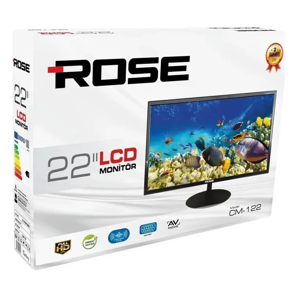 Rose Cm-122 HD 22" 55 Ekran Lcd Monitör TV - Görsel 5