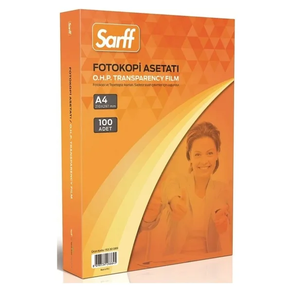 Sarff Fotokopi Asetatı A4 100 Lü 15330089 - Görsel 3