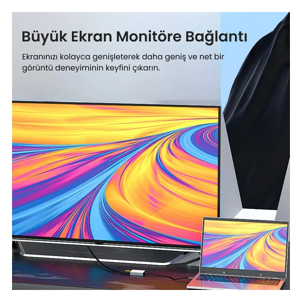 Veggieg V-Z917 USB To Hdmı Dönüştürücü - Görsel 9