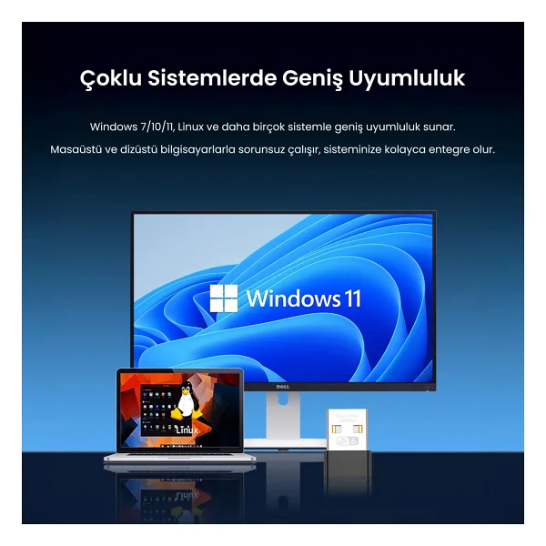 Veggieg V-K300m 300 Mbps Kablosuz Ağ Adaptörü - Görsel 7