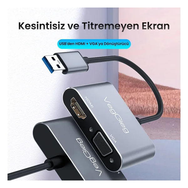 Veggieg V-Z918 USB Dönüştürücü - Görsel 2