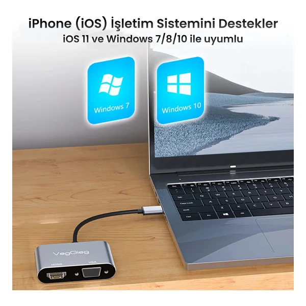 Veggieg V-Z918 USB Dönüştürücü - Görsel 4