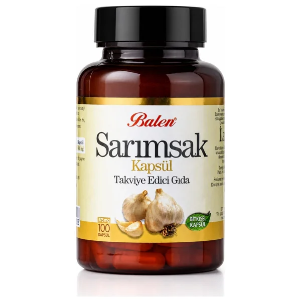 Balen Sarımsak 375 Mg 100 Kapsül - Görsel 4