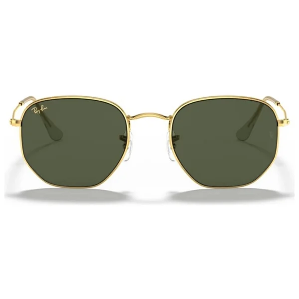 Ray-Ban Hexagonal 3548 919631 Gold-Green Güneş Gözlüğü - Görsel 10